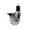 Service Caster 4'' Nylon Swivel 1-3/4'' Expanding Stem Caster with Brake SCC-EX20S414-NYS-PLB-134 - alternate 1